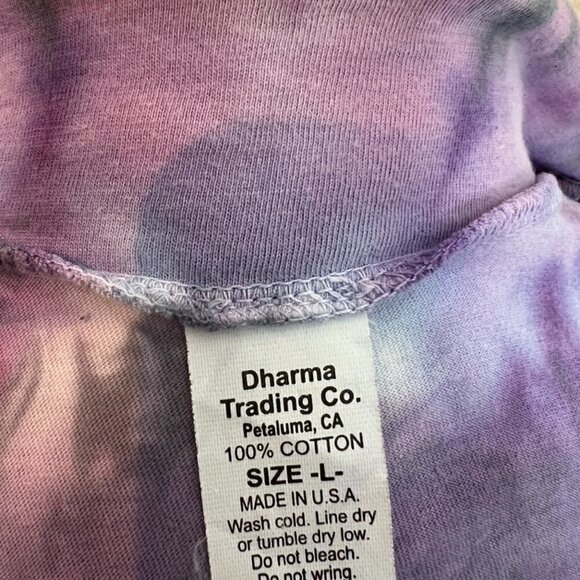 Women's Dharma Trading Company Tie Dye Cardigan Shirt size Large - Picture 5 of 5